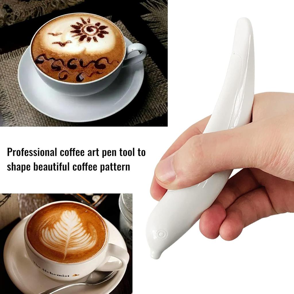 Electronic Latte Art Pen for Coffee
