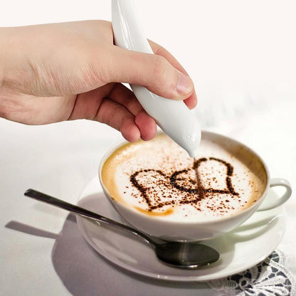 Electronic Latte Art Pen for Coffee