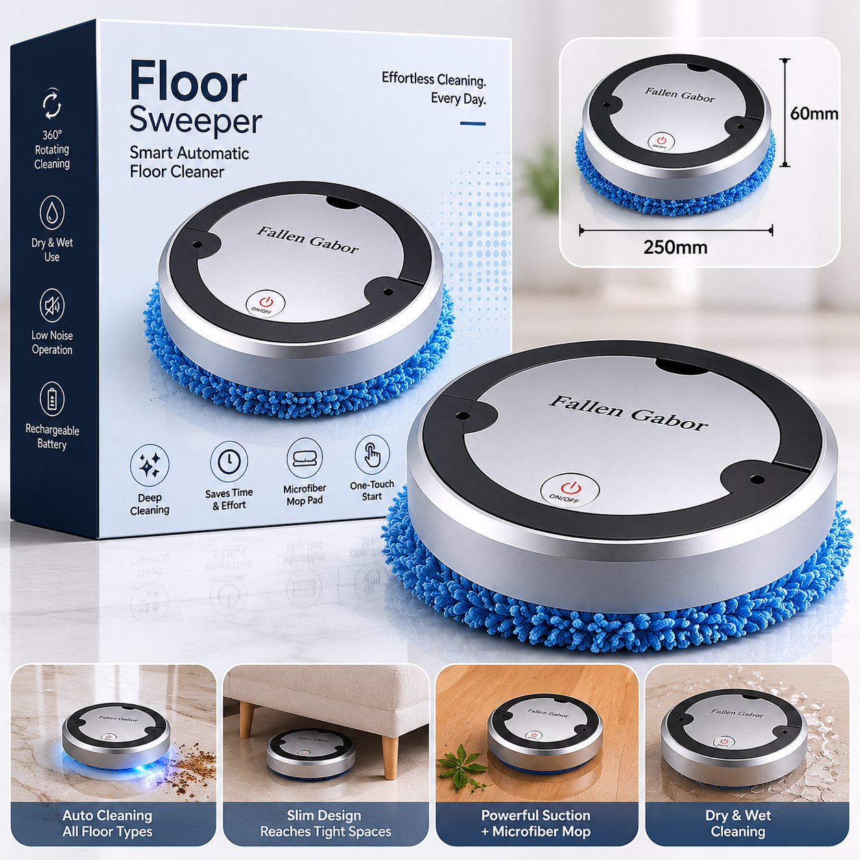 OOLYUT™ Smart Floor Care Robot