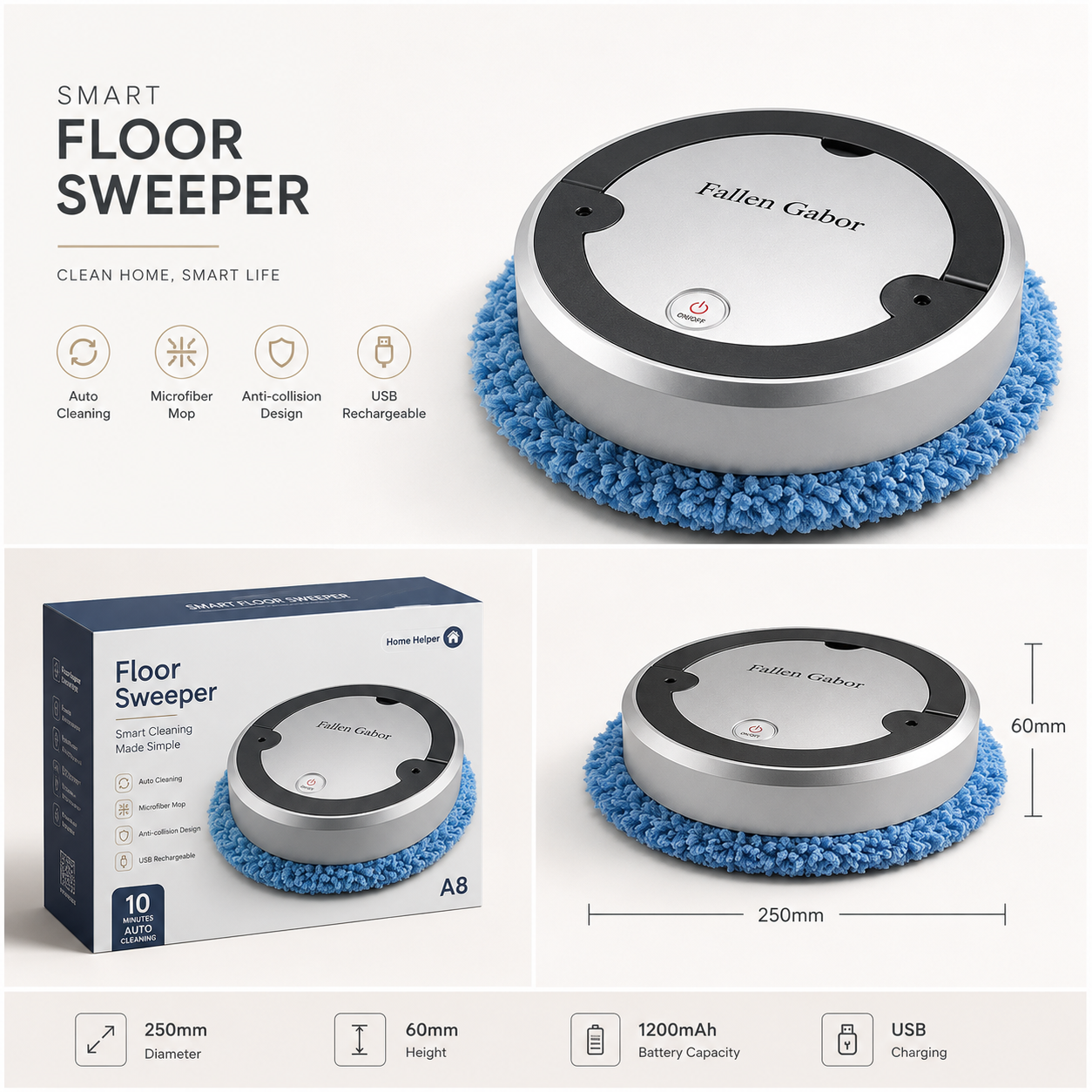 OOLYUT™ Smart Floor Care Robot