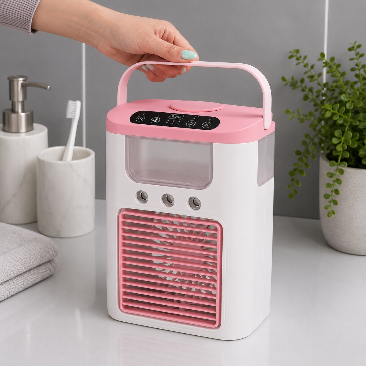 OOLYUT™ Rechargeable Smart Air Cooler & Humidifier Fan