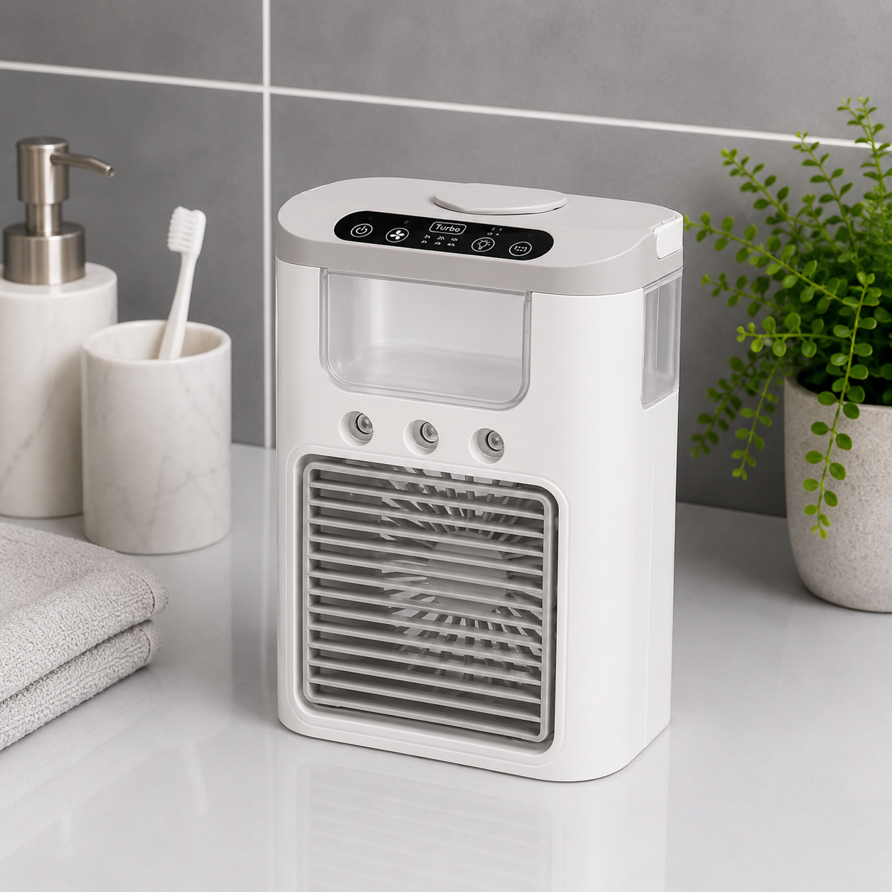 OOLYUT™ Rechargeable Smart Air Cooler & Humidifier Fan
