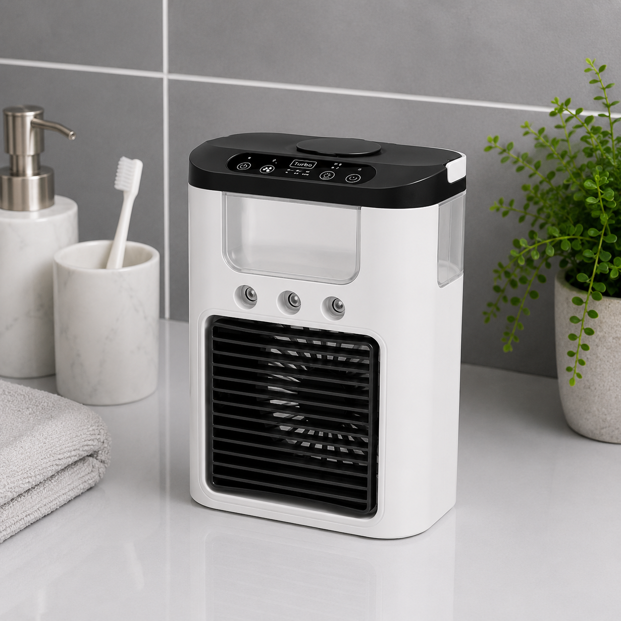 OOLYUT™ Rechargeable Smart Air Cooler & Humidifier Fan